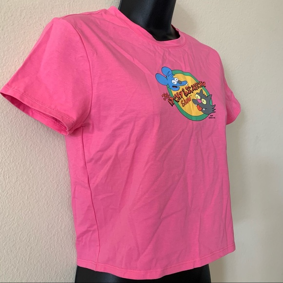 itchy and scratchy shirt forever 21